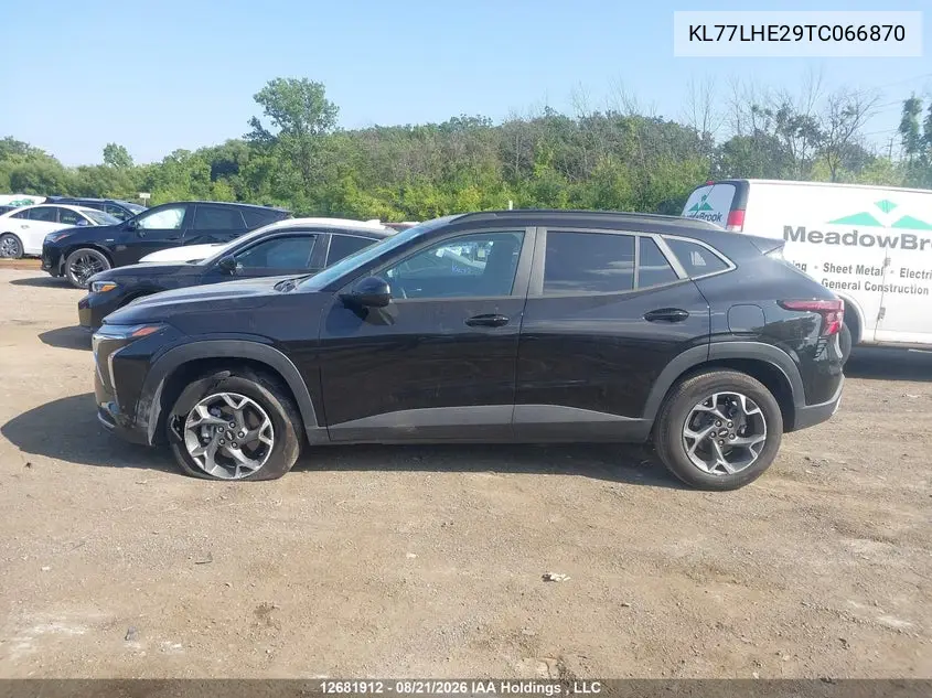 2026 CHEVROLET TRAX VIN KL77LHE29TC066870 — фото 14