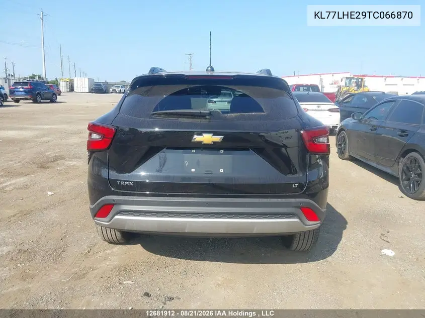 2026 CHEVROLET TRAX VIN KL77LHE29TC066870 — фото 16