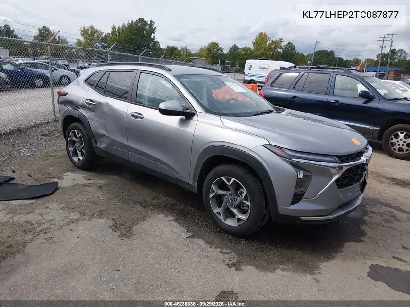 CHEVROLET TRAX 2026, VIN KL77LHEP2TC087877