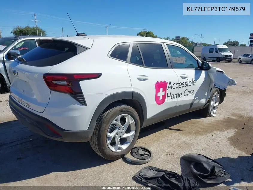 2026 CHEVROLET TRAX VIN KL77LFEP3TC149579 — фото 4