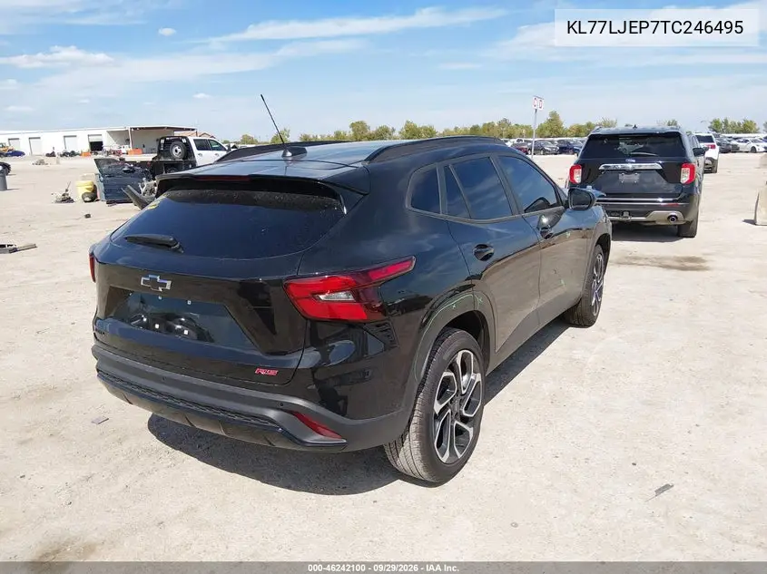 2026 CHEVROLET TRAX VIN KL77LJEP7TC246495 — фото 4
