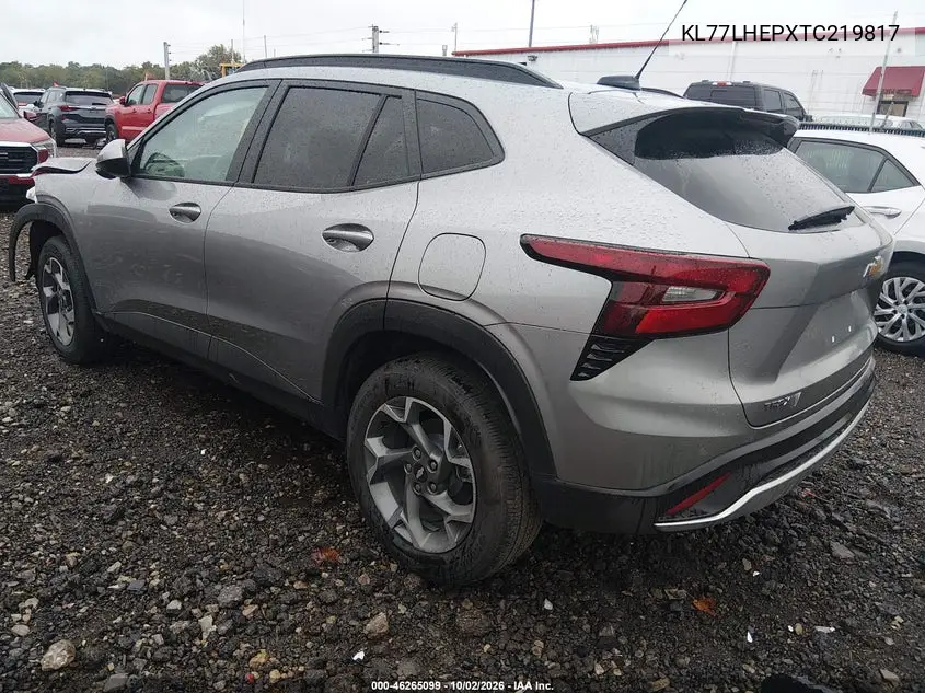 2026 CHEVROLET TRAX VIN KL77LHEPXTC219817 — фото 3