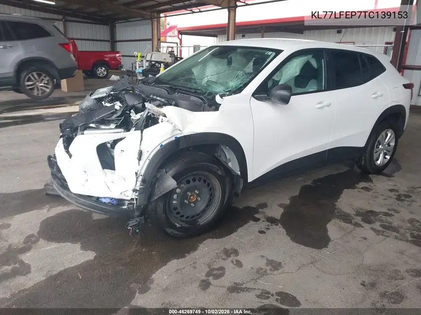 2026 CHEVROLET TRAX VIN KL77LFEP7TC139153 — фото 2