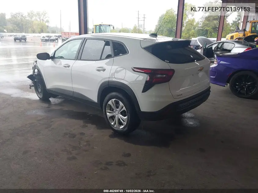 2026 CHEVROLET TRAX VIN KL77LFEP7TC139153 — фото 3