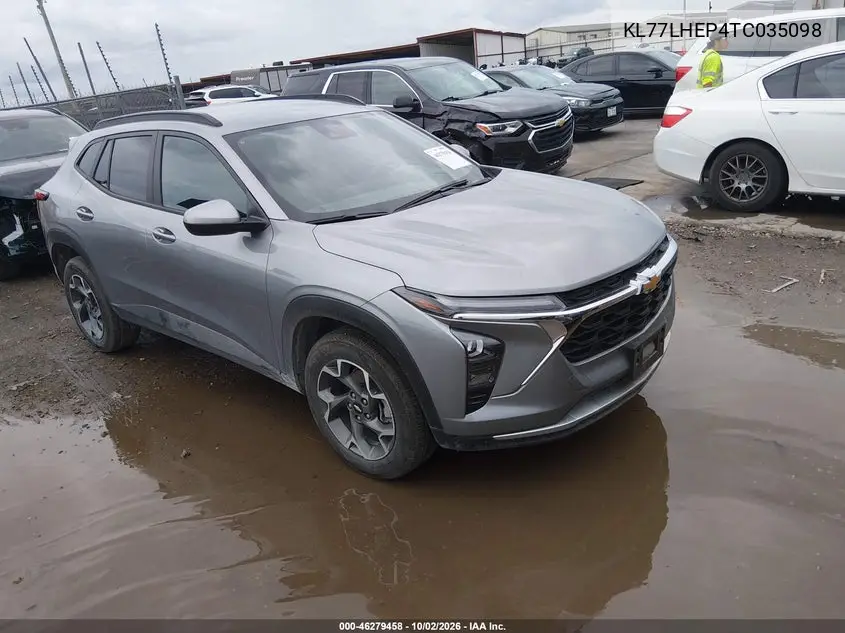 CHEVROLET TRAX 2026, VIN KL77LHEP4TC035098