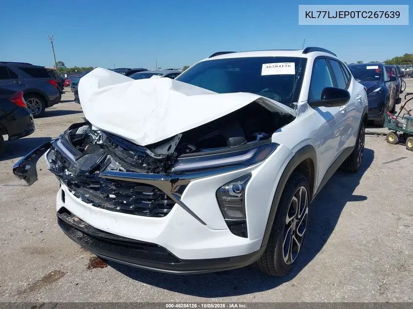 2026 CHEVROLET TRAX VIN KL77LJEP0TC267639 — фото 2