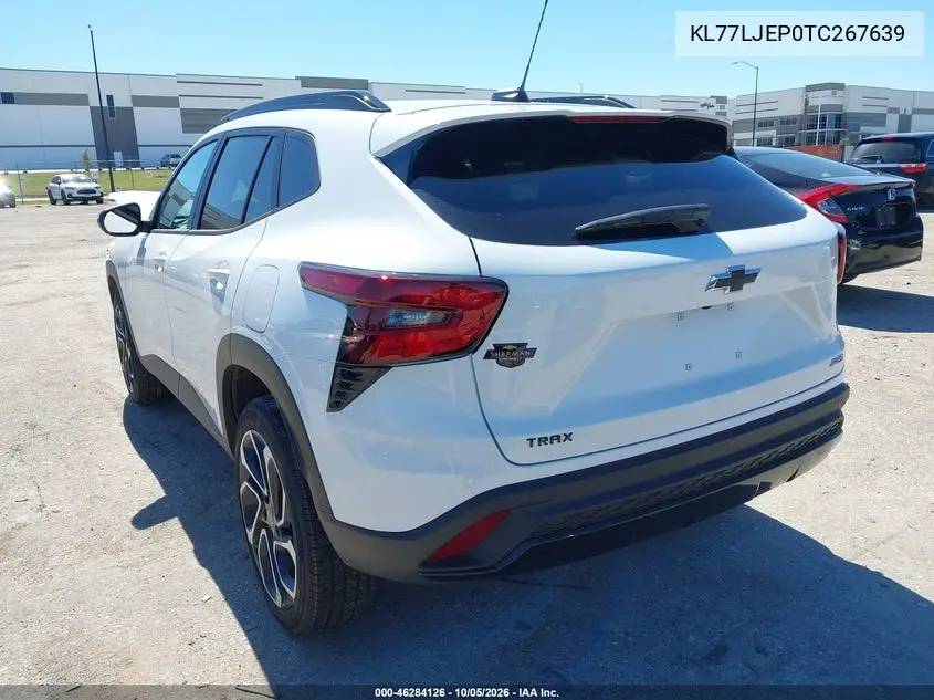 2026 CHEVROLET TRAX VIN KL77LJEP0TC267639 — фото 3