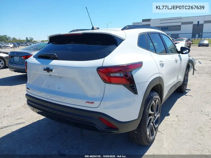 2026 CHEVROLET TRAX VIN KL77LJEP0TC267639 — фото 4
