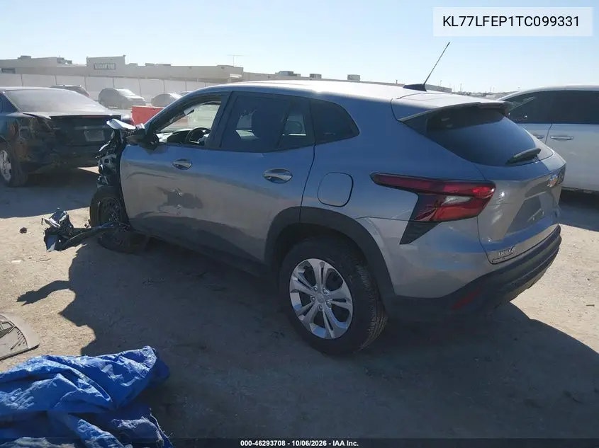 2026 CHEVROLET TRAX VIN KL77LFEP1TC099331 — фото 3