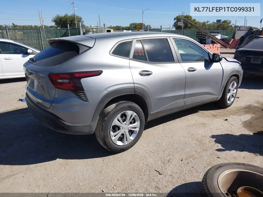 2026 CHEVROLET TRAX VIN KL77LFEP1TC099331 — фото 4