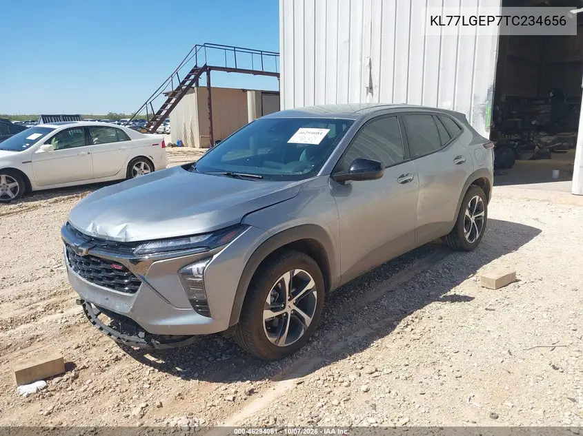 2026 CHEVROLET TRAX VIN KL77LGEP7TC234656 — фото 2