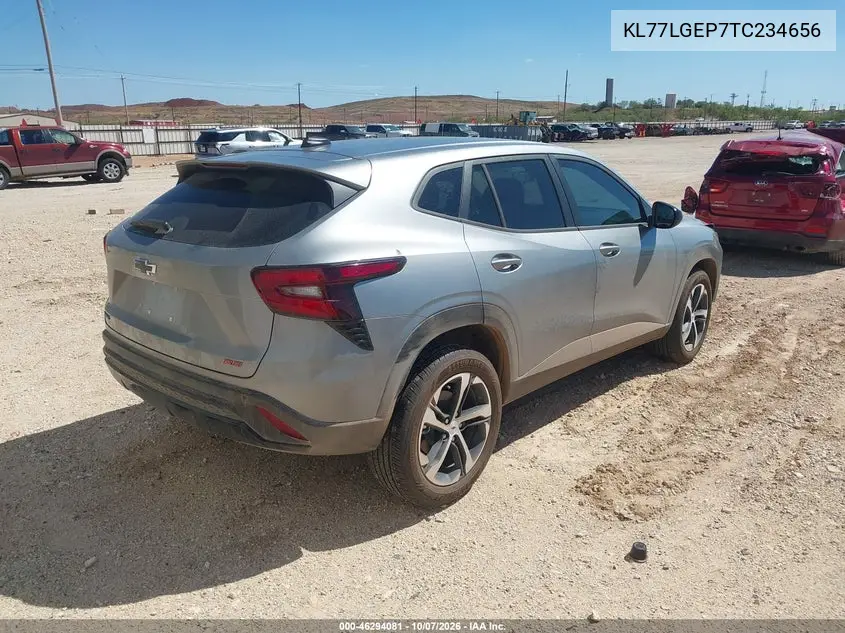 2026 CHEVROLET TRAX VIN KL77LGEP7TC234656 — фото 4