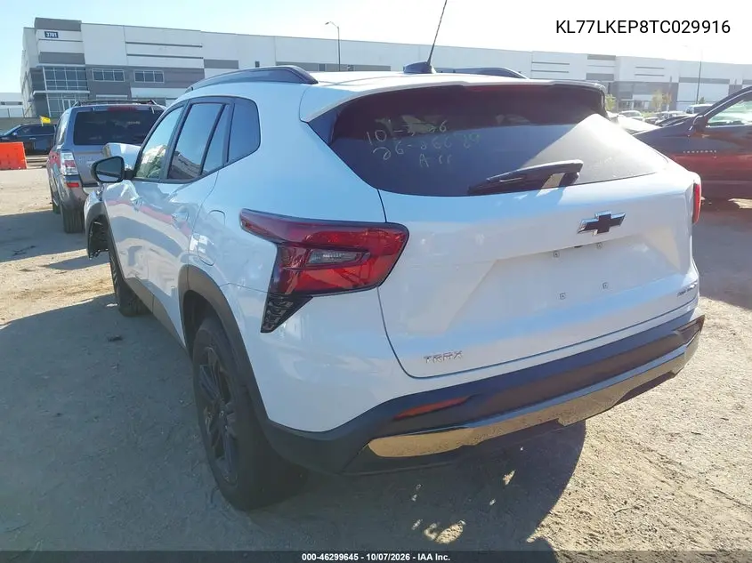2026 CHEVROLET TRAX VIN KL77LKEP8TC029916 — фото 3