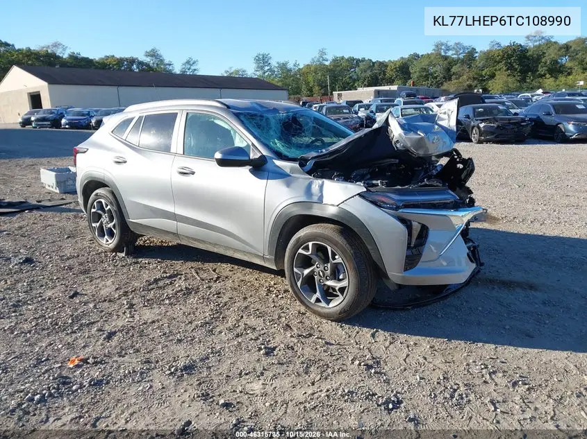CHEVROLET TRAX 2026, VIN KL77LHEP6TC108990