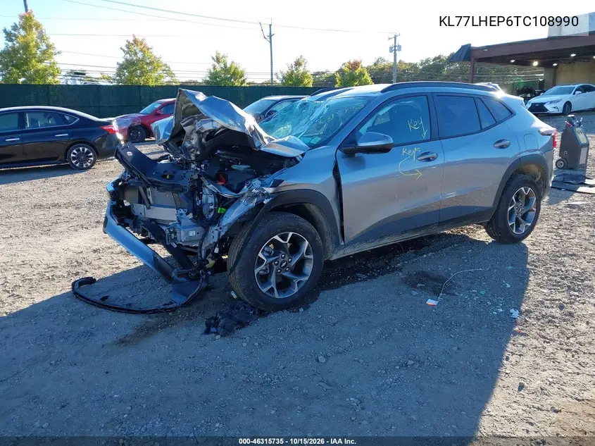 2026 CHEVROLET TRAX VIN KL77LHEP6TC108990 — фото 2