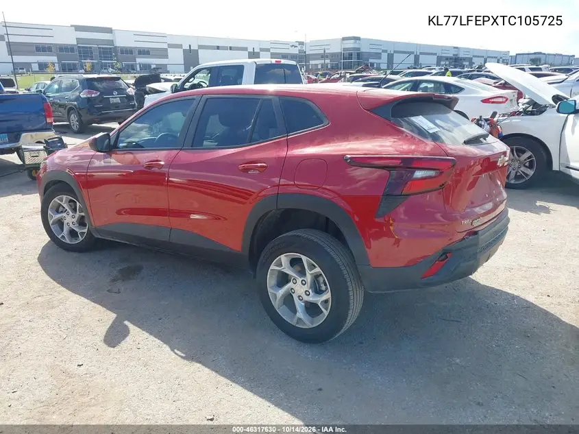 2026 CHEVROLET TRAX VIN KL77LFEPXTC105725 — фото 3