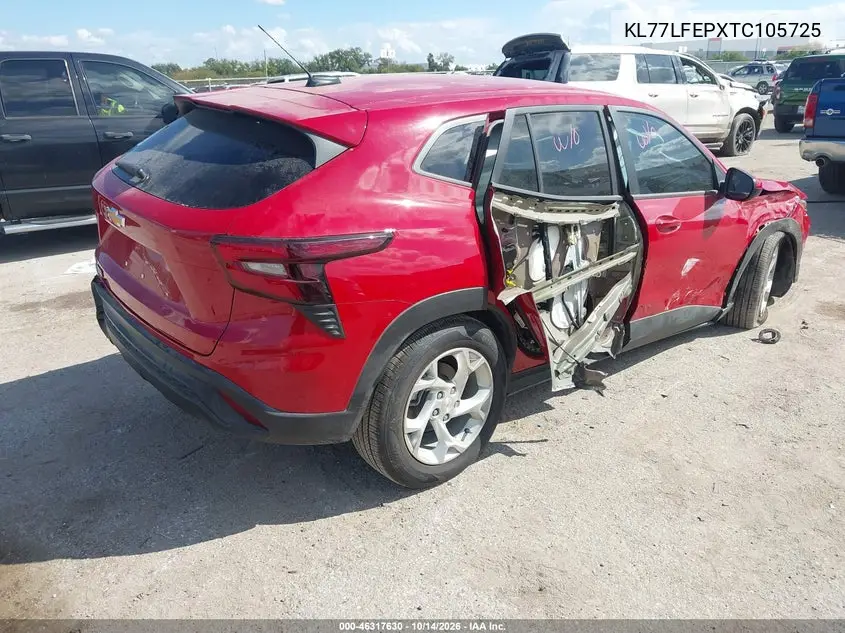 2026 CHEVROLET TRAX VIN KL77LFEPXTC105725 — фото 4