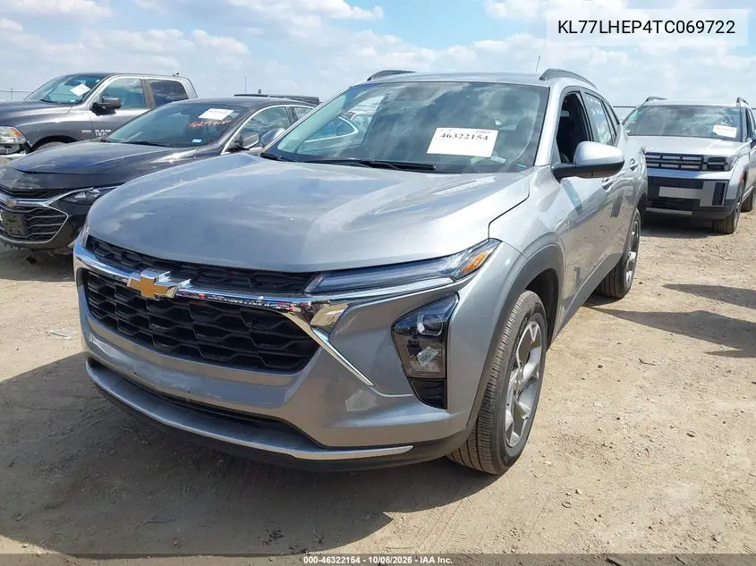 2026 CHEVROLET TRAX VIN KL77LHEP4TC069722 — фото 2
