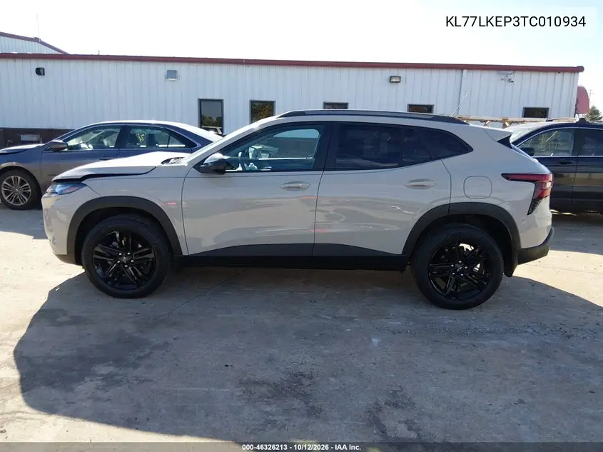 2026 CHEVROLET TRAX VIN KL77LKEP3TC010934 — фото 14