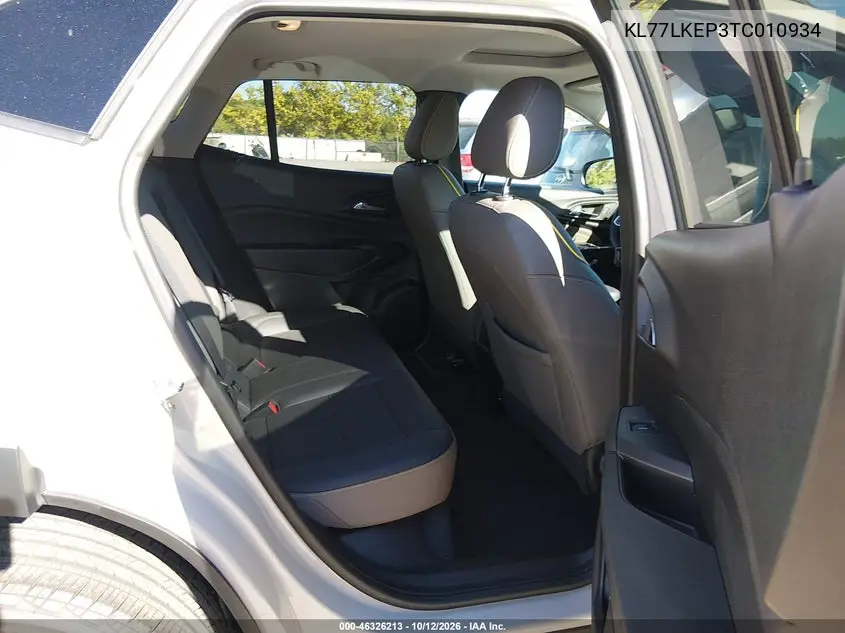 2026 CHEVROLET TRAX VIN KL77LKEP3TC010934 — фото 8