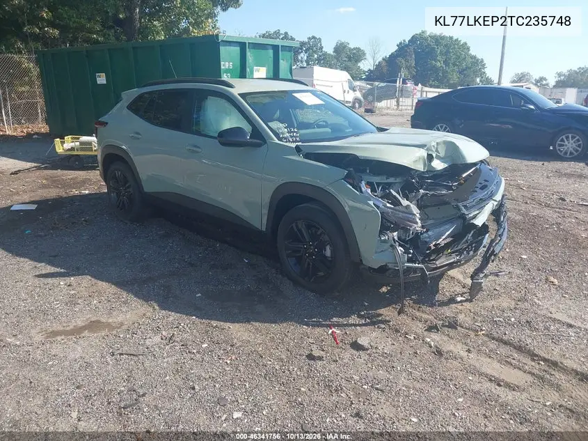 CHEVROLET TRAX 2026, VIN KL77LKEP2TC235748