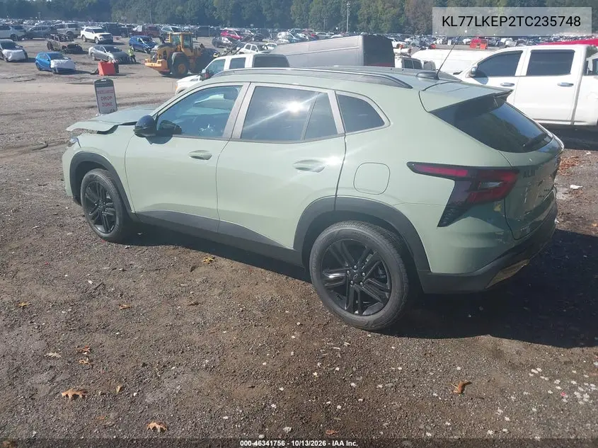 2026 CHEVROLET TRAX VIN KL77LKEP2TC235748 — фото 3
