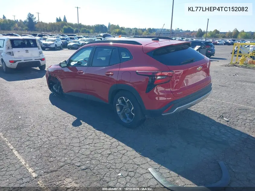 2026 CHEVROLET TRAX VIN KL77LHEP4TC152082 — фото 3