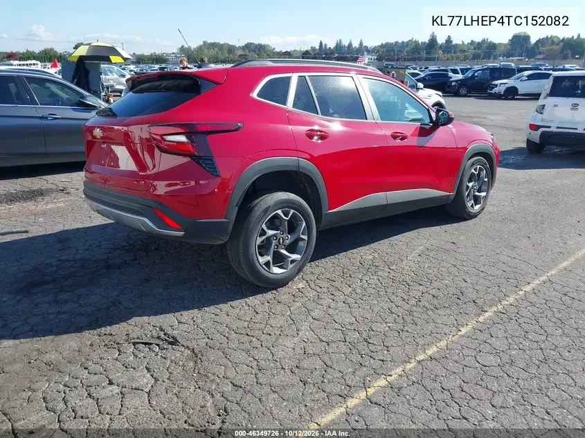 2026 CHEVROLET TRAX VIN KL77LHEP4TC152082 — фото 4