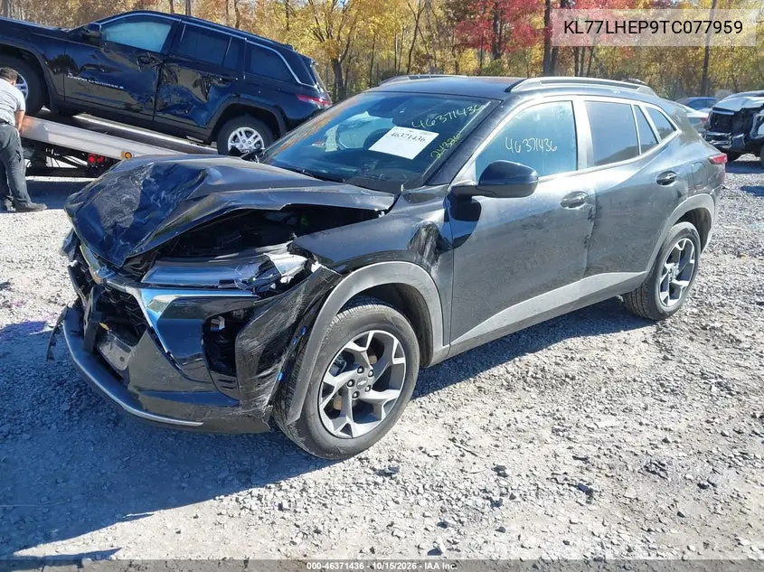 2026 CHEVROLET TRAX VIN KL77LHEP9TC077959 — фото 2