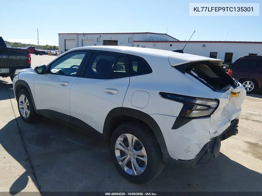 2026 CHEVROLET TRAX VIN KL77LFEP9TC135301 — фото 3