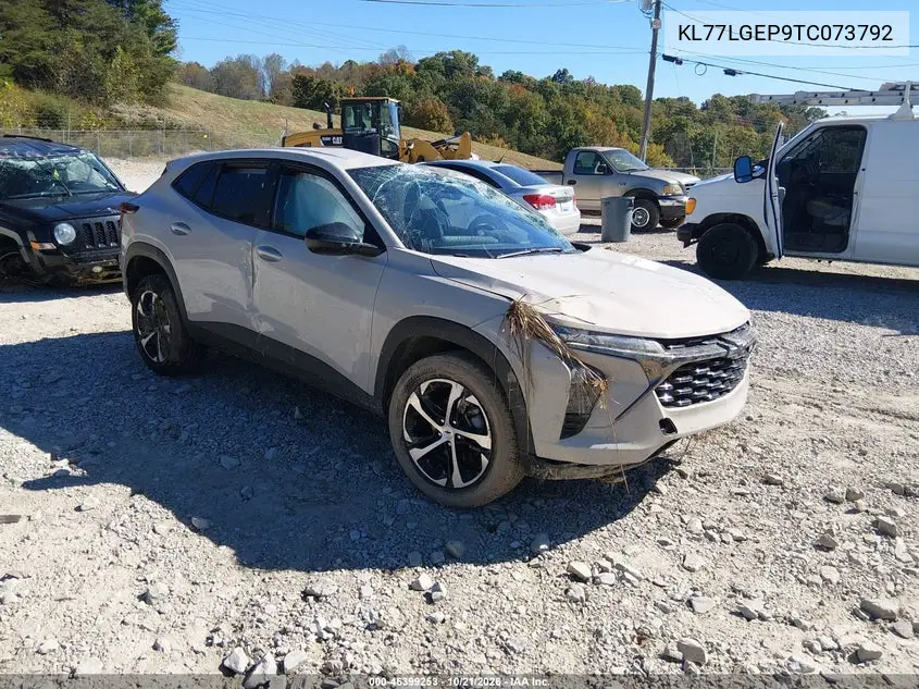 CHEVROLET TRAX 2026, VIN KL77LGEP9TC073792