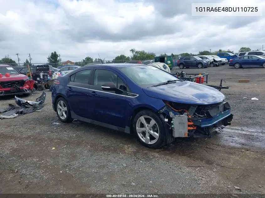 CHEVROLET VOLT 2013, VIN 1G1RA6E48DU110725