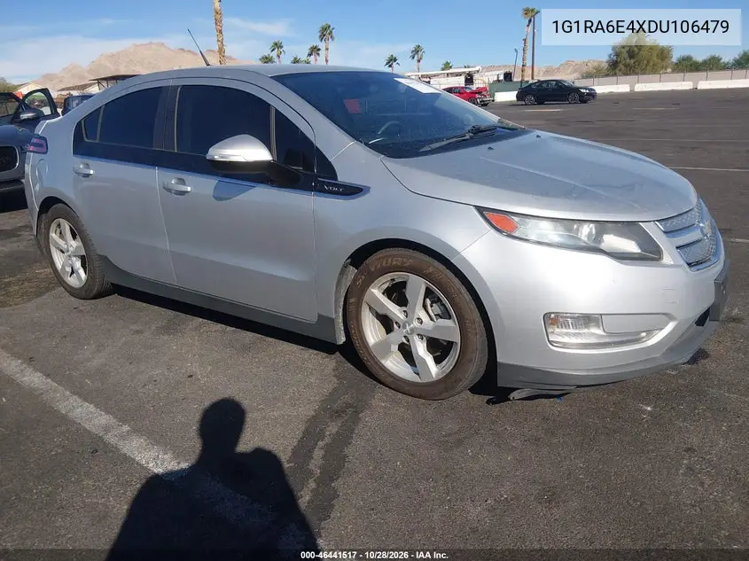 CHEVROLET VOLT 2013, VIN 1G1RA6E4XDU106479