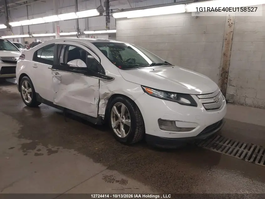 CHEVROLET VOLT 2014, VIN 1G1RA6E40EU158527