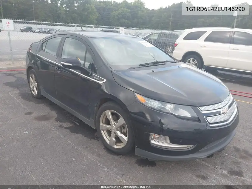 CHEVROLET VOLT 2014, VIN 1G1RD6E42EU146290