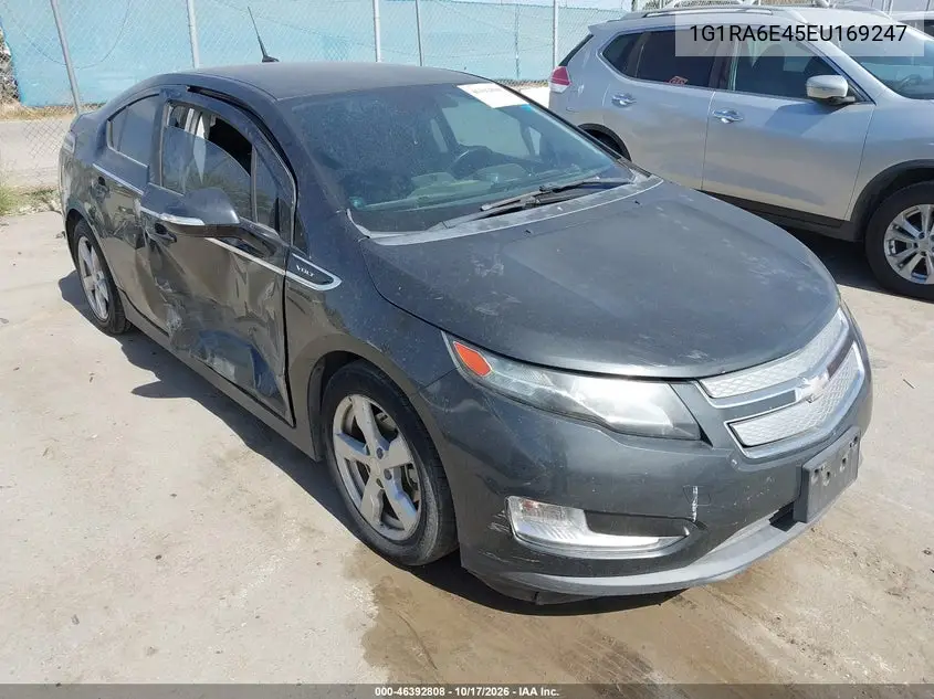 CHEVROLET VOLT 2014, VIN 1G1RA6E45EU169247