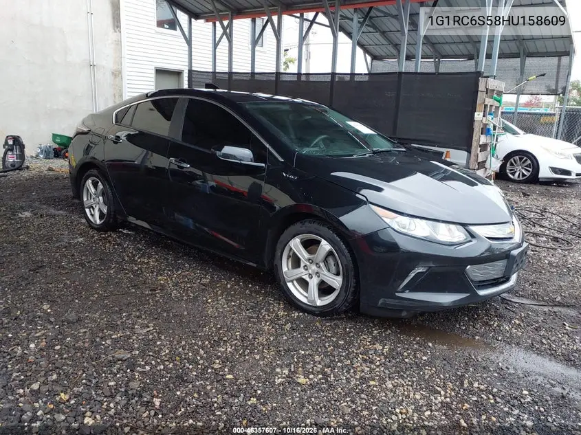 CHEVROLET VOLT 2017, VIN 1G1RC6S58HU158609