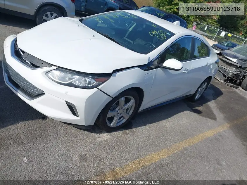2018 CHEVROLET VOLT VIN 1G1RA6S59JU123718 — фото 2