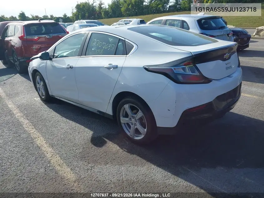 2018 CHEVROLET VOLT VIN 1G1RA6S59JU123718 — фото 3