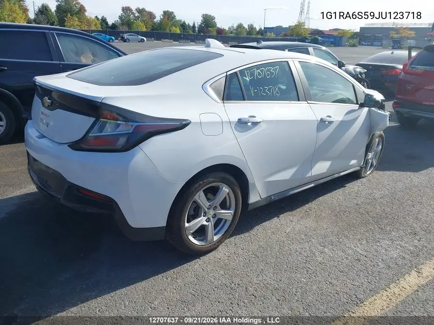 2018 CHEVROLET VOLT VIN 1G1RA6S59JU123718 — фото 4