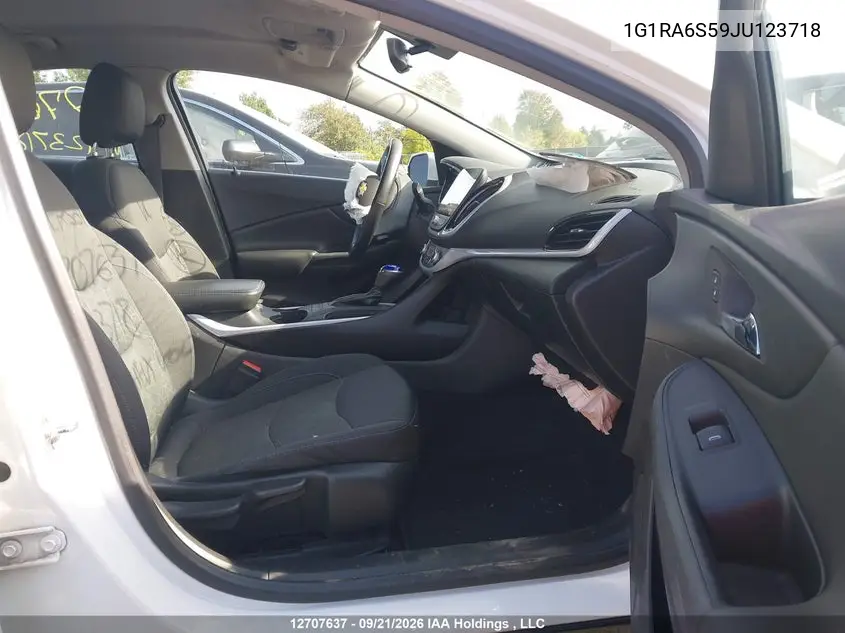 2018 CHEVROLET VOLT VIN 1G1RA6S59JU123718 — фото 5