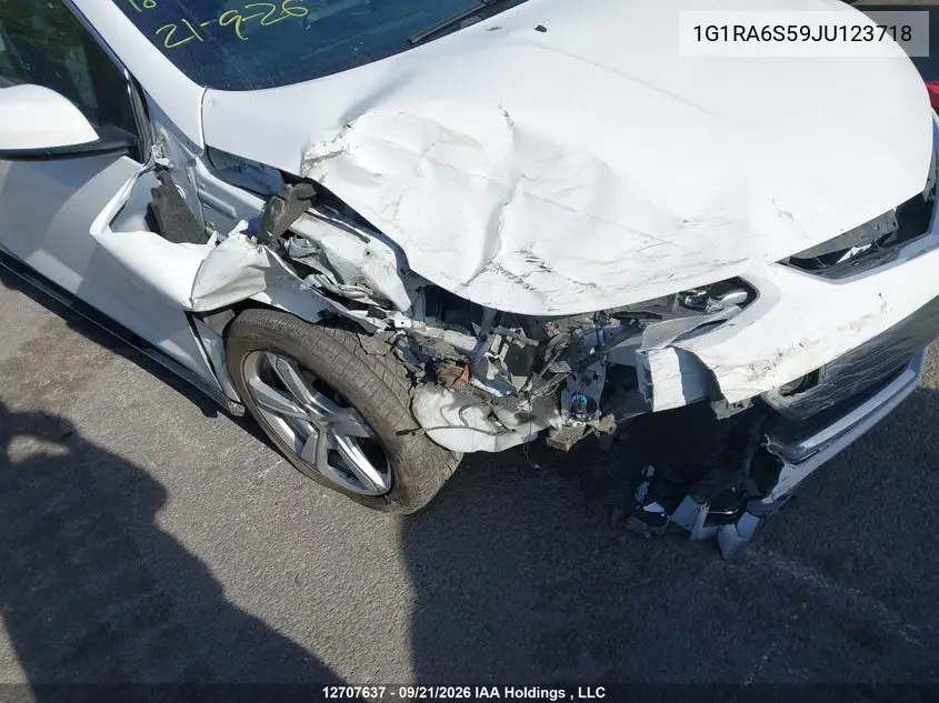 2018 CHEVROLET VOLT VIN 1G1RA6S59JU123718 — фото 6