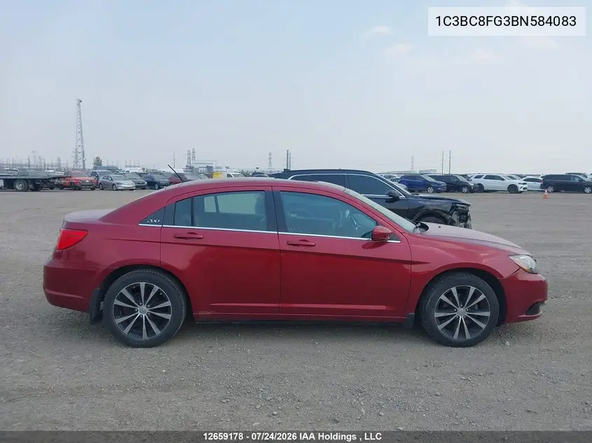 2011 CHRYSLER 200 VIN 1C3BC8FG3BN584083 — фото 13