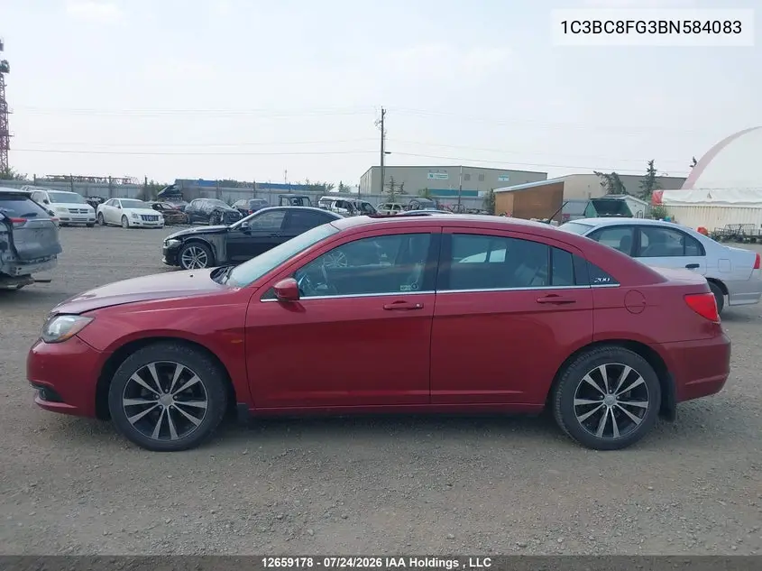 2011 CHRYSLER 200 VIN 1C3BC8FG3BN584083 — фото 14
