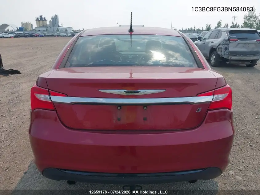 2011 CHRYSLER 200 VIN 1C3BC8FG3BN584083 — фото 16