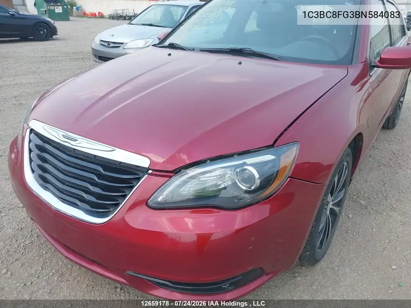 2011 CHRYSLER 200 VIN 1C3BC8FG3BN584083 — фото 6