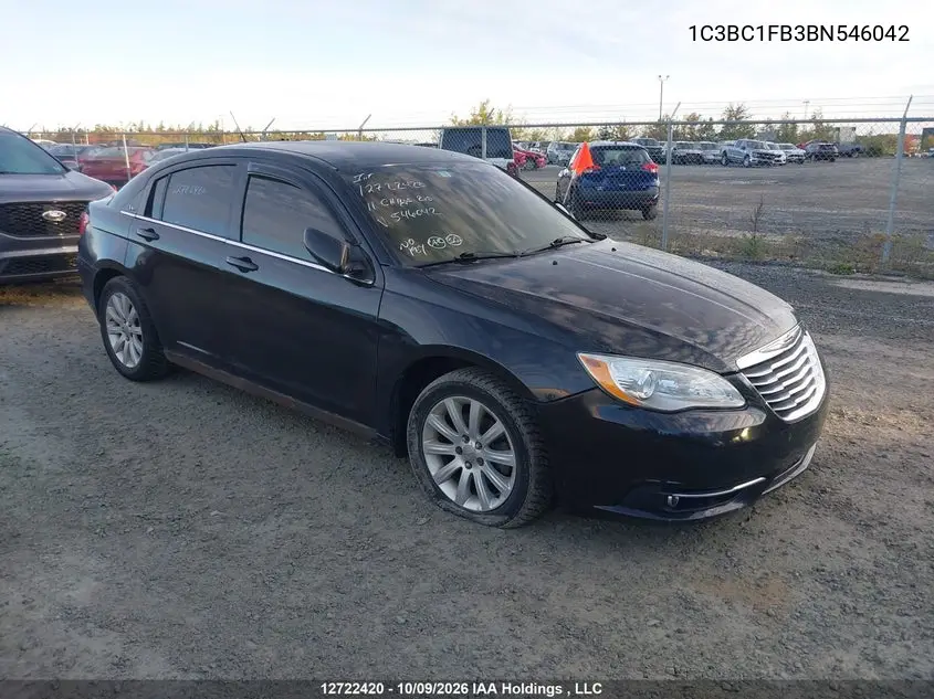 CHRYSLER 200 2011, VIN 1C3BC1FB3BN546042