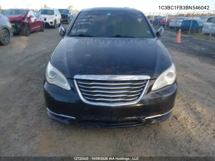 2011 CHRYSLER 200 VIN 1C3BC1FB3BN546042 — фото 13
