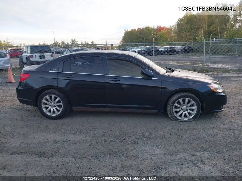 2011 CHRYSLER 200 VIN 1C3BC1FB3BN546042 — фото 14