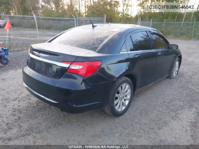 2011 CHRYSLER 200 VIN 1C3BC1FB3BN546042 — фото 4